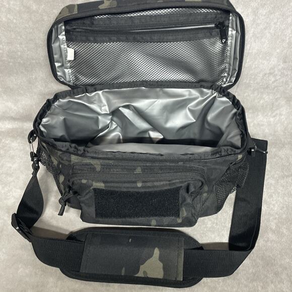 HSD High Speed Daddy Insulated Lunch Box Leakproof Cooler Fish Bait Black Camo - Picture 6 of 15